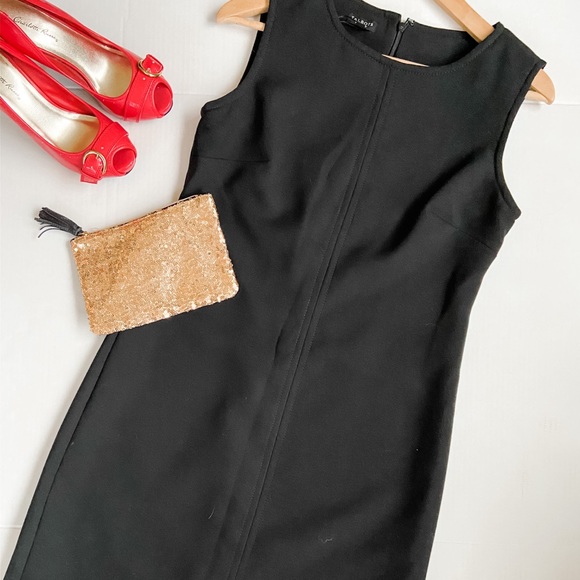 NWT Talbots Little Black Dress Sleeveless Sheath 6 - Picture 2 of 7